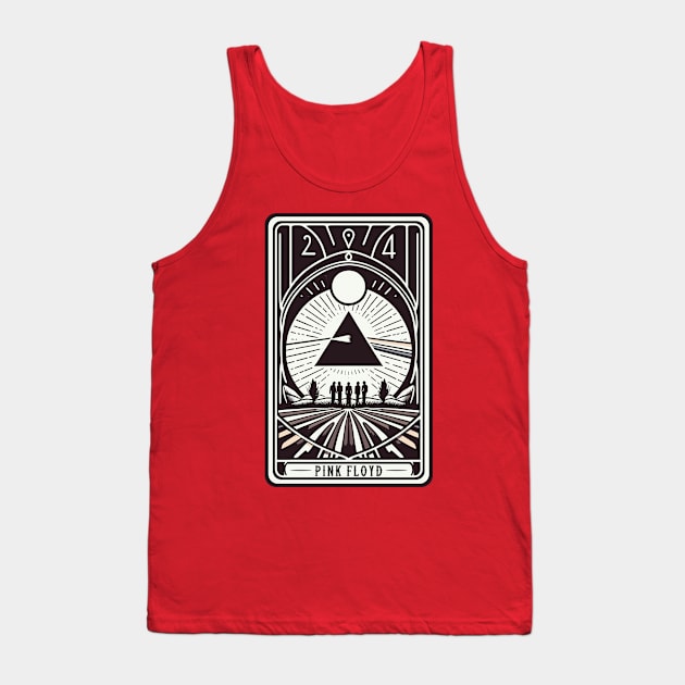 Pink Floyd Reimagined Fan Art V2 Tank Top by Trendsdk